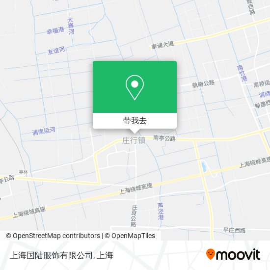 上海国陆服饰有限公司地图