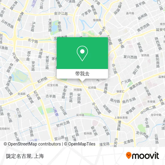 陇定名古屋地图