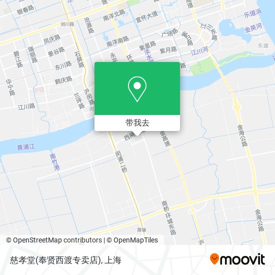 慈孝堂(奉贤西渡专卖店)地图