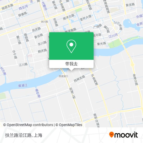 扶兰路沿江路地图