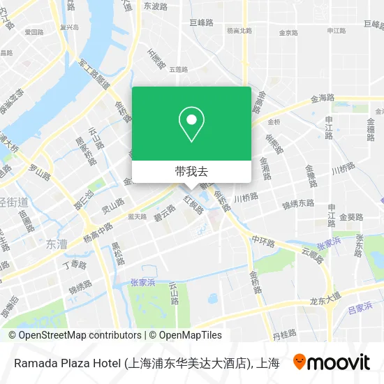 Ramada Plaza Hotel (上海浦东华美达大酒店)地图