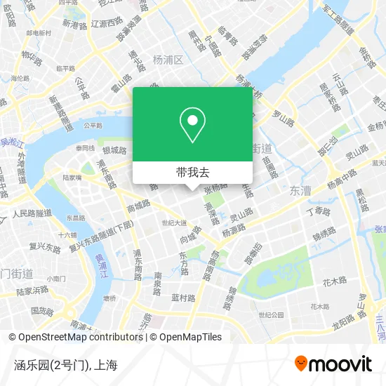 涵乐园(2号门)地图