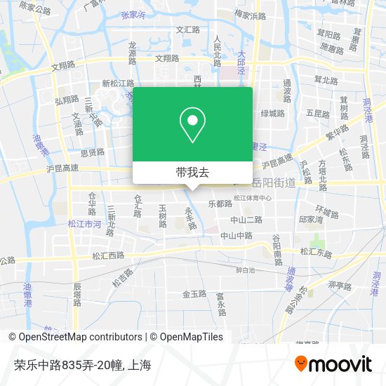荣乐中路835弄-20幢地图