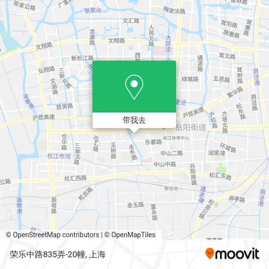荣乐中路835弄-20幢地图