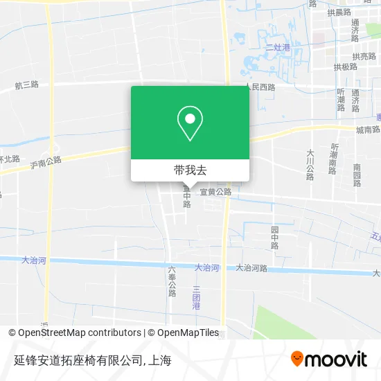 延锋安道拓座椅有限公司地图