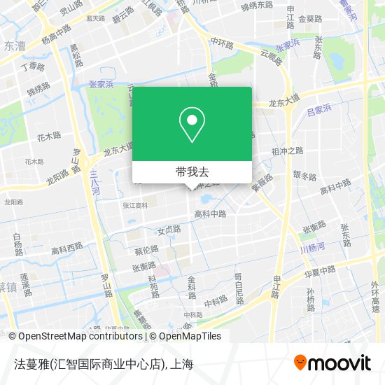 法蔓雅(汇智国际商业中心店)地图