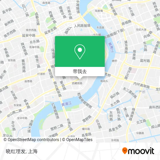 晓红理发地图