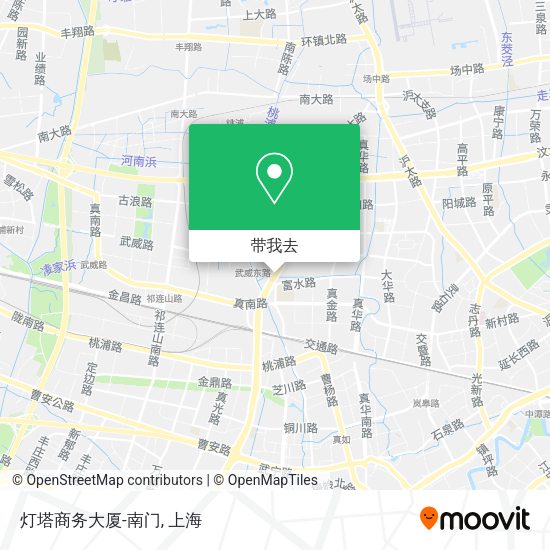 灯塔商务大厦-南门地图