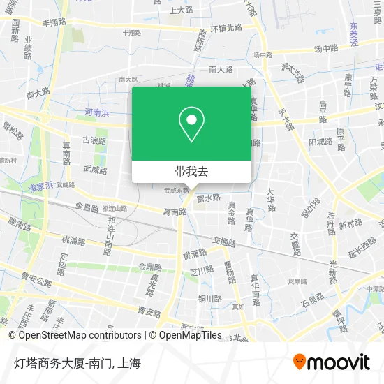 灯塔商务大厦-南门地图