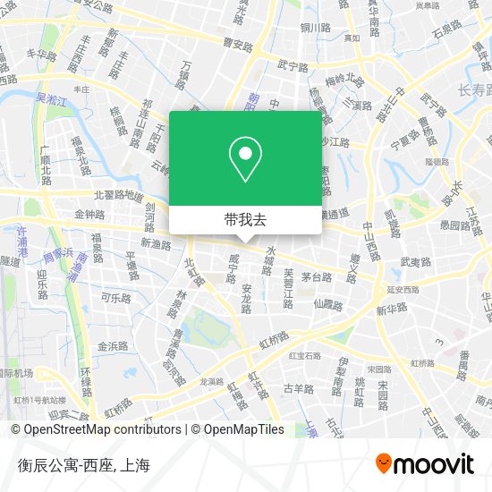 衡辰公寓-西座地图