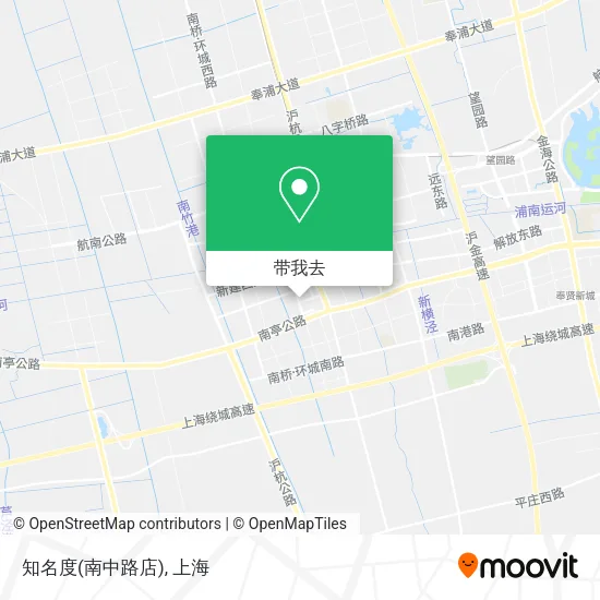 知名度(南中路店)地图