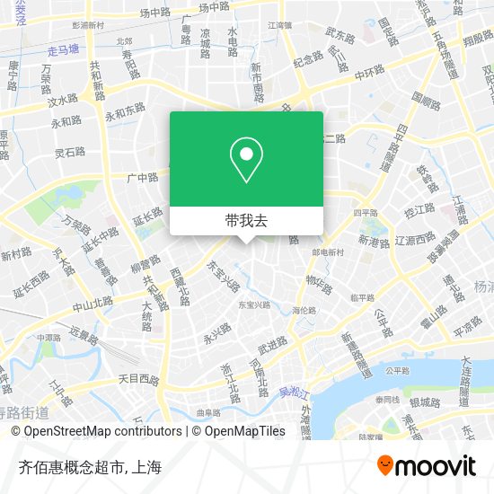 齐佰惠概念超市地图