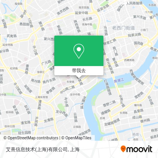 艾熹信息技术(上海)有限公司地图