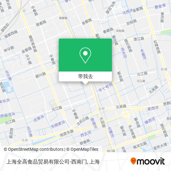 上海全高食品贸易有限公司-西南门地图