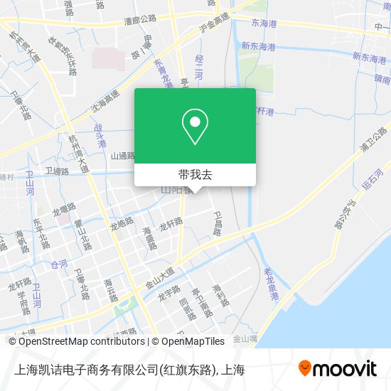 上海凯诘电子商务有限公司(红旗东路)地图