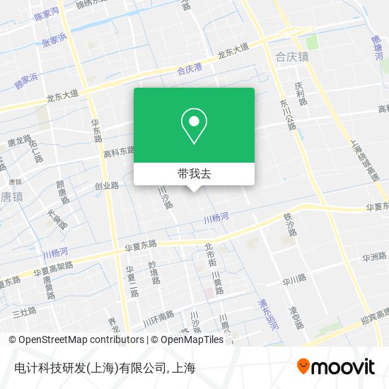 电计科技研发(上海)有限公司地图