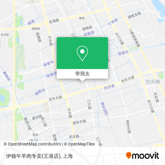 伊顿牛羊肉专卖(王港店)地图