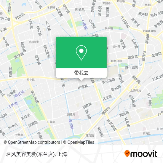 名风美容美发(东兰店)地图