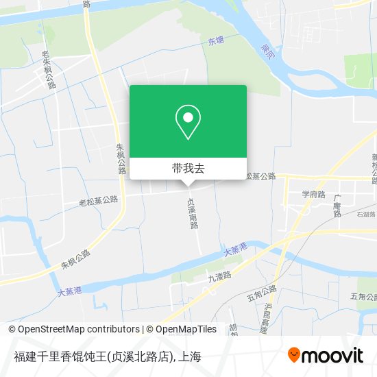 福建千里香馄饨王(贞溪北路店)地图