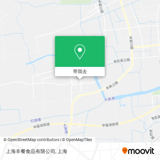 上海丰餐食品有限公司地图
