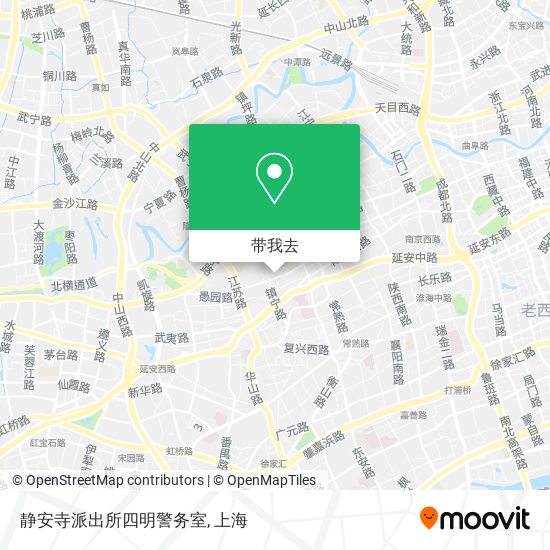 静安寺派出所四明警务室地图
