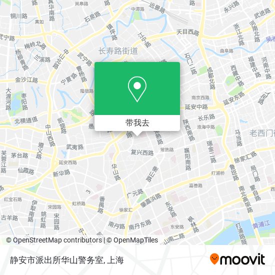 静安市派出所华山警务室地图