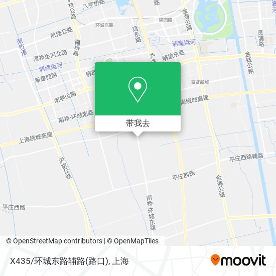 X435/环城东路辅路(路口)地图