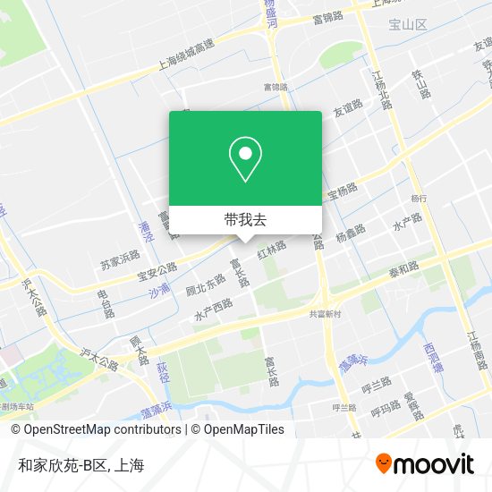 和家欣苑-B区地图