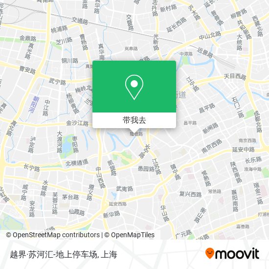 越界·苏河汇-地上停车场地图