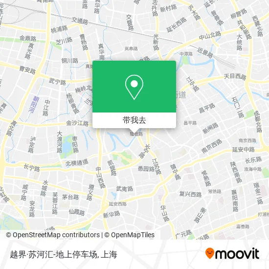 越界·苏河汇-地上停车场地图