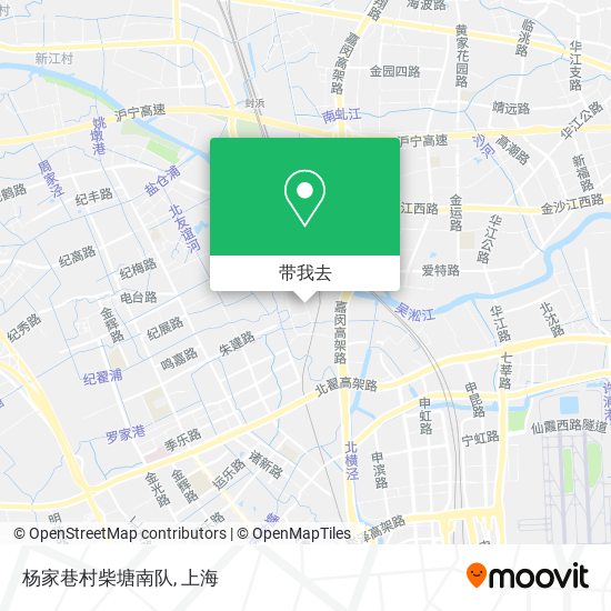 杨家巷村柴塘南队地图