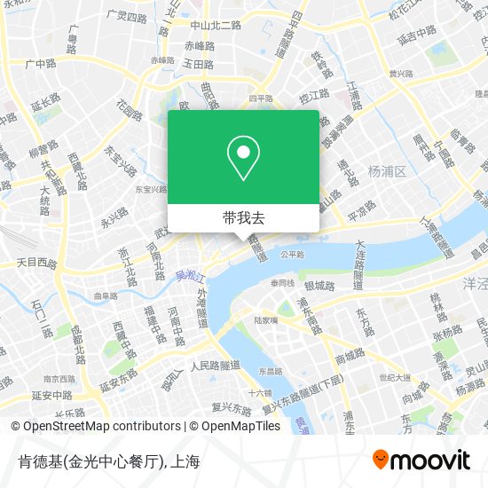 肯德基(金光中心餐厅)地图