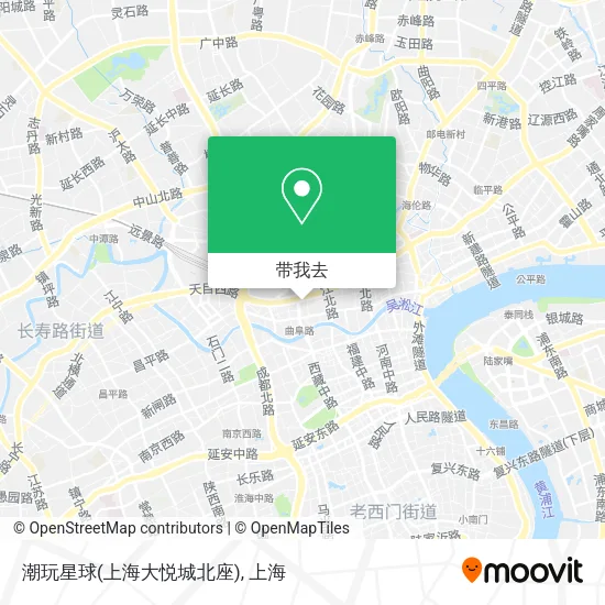 潮玩星球(上海大悦城北座)地图