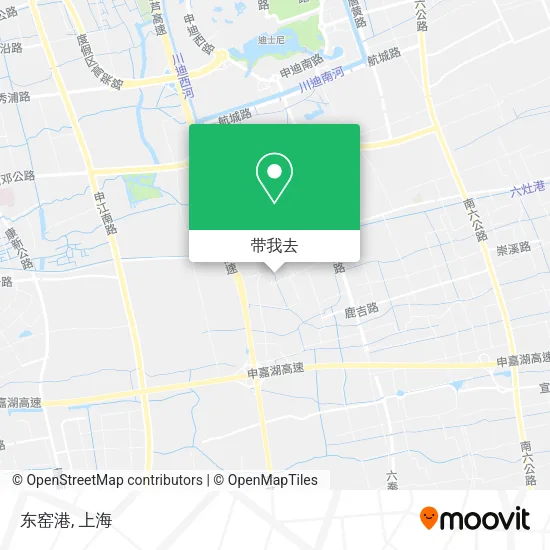 东窑港地图