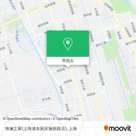 海澜之家(上海浦东新区施新路店)地图