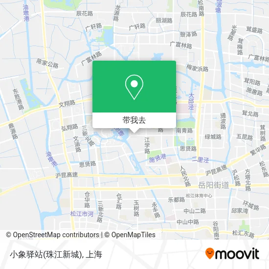 小象驿站(珠江新城)地图