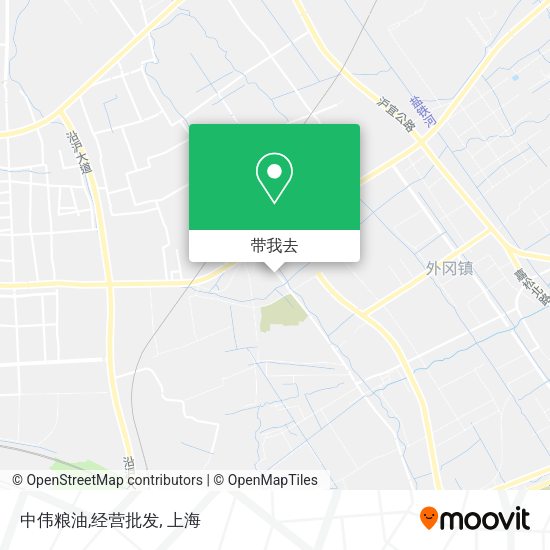 中伟粮油,经营批发地图