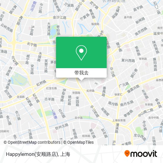 Happylemon(安顺路店)地图