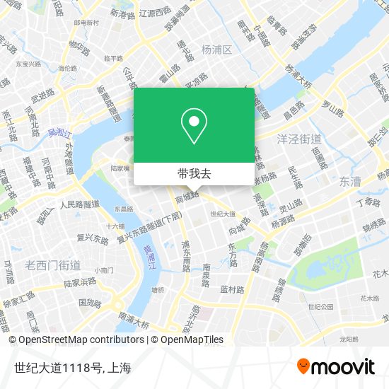 世纪大道1118号地图