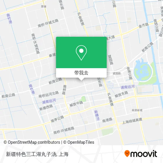 新疆特色三工湖丸子汤地图