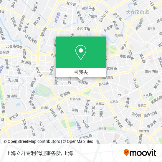 上海立群专利代理事务所地图