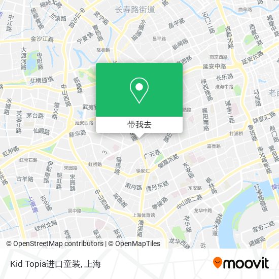 Kid Topia进口童装地图