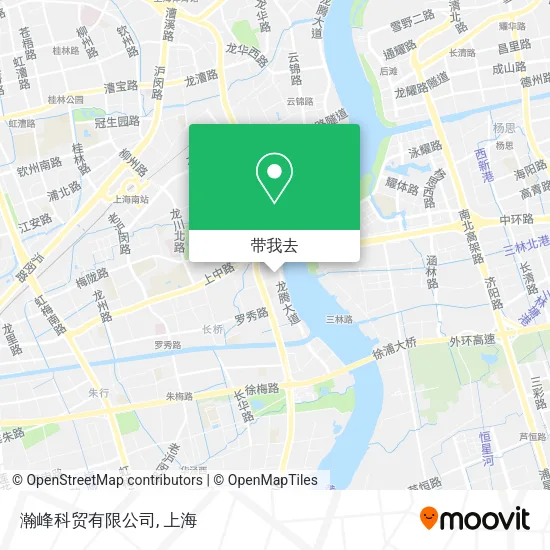 瀚峰科贸有限公司地图