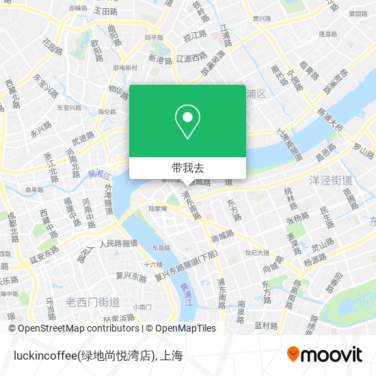 luckincoffee(绿地尚悦湾店)地图