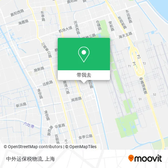 中外运保税物流地图