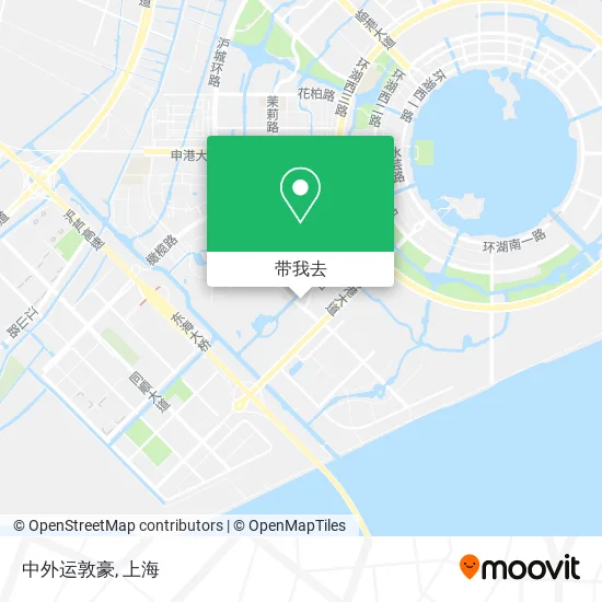 中外运敦豪地图