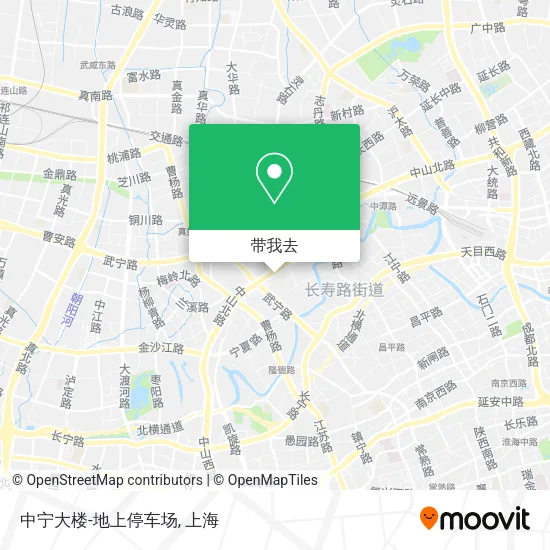中宁大楼-地上停车场地图