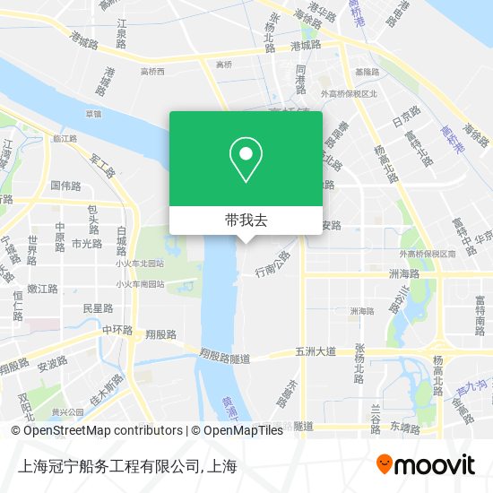 上海冠宁船务工程有限公司地图