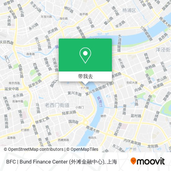 BFC | Bund Finance Center (外滩金融中心)地图