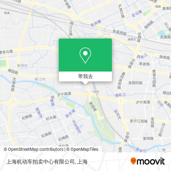 上海机动车拍卖中心有限公司地图